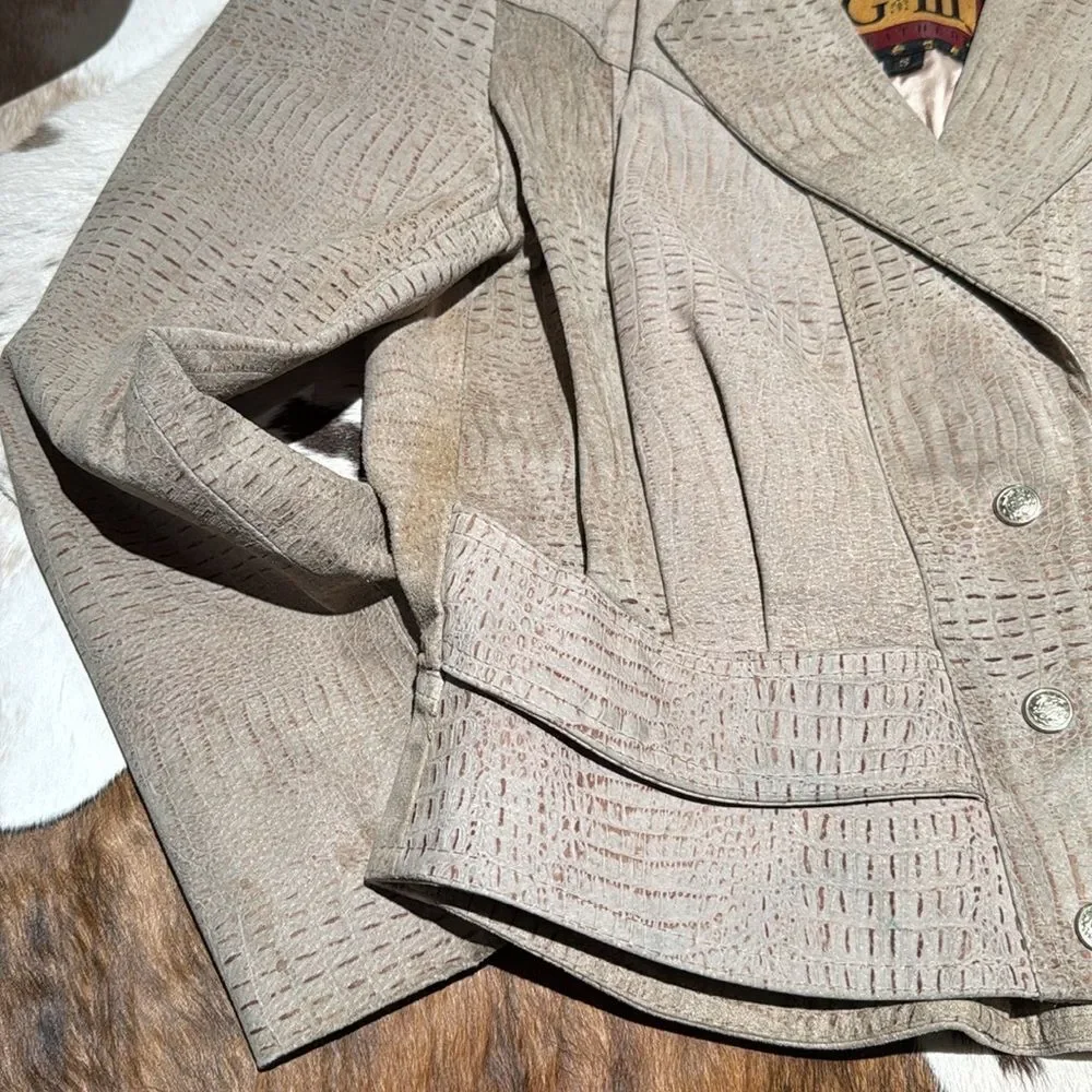 G-III vintage front leather